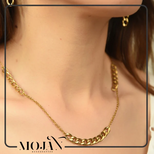 گردنبندکارتیر استیل کد1119