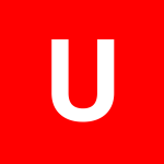 با حرف U