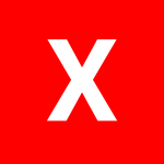 با حرف X