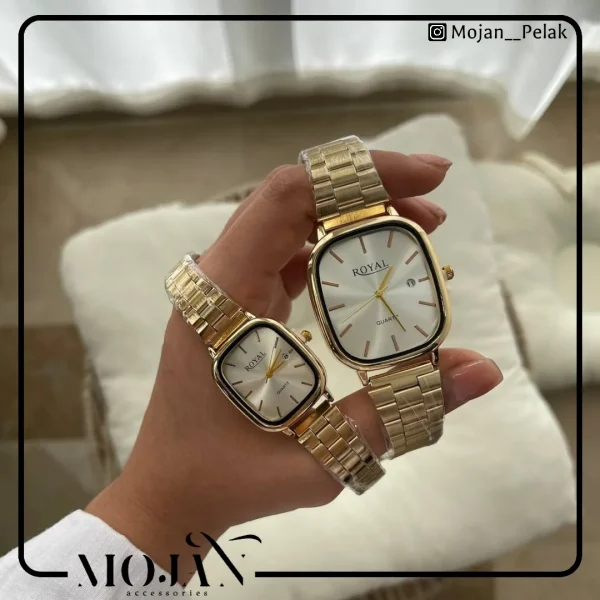 ساعت مچی ست بند استیل رنگ ثابت مدل s4074