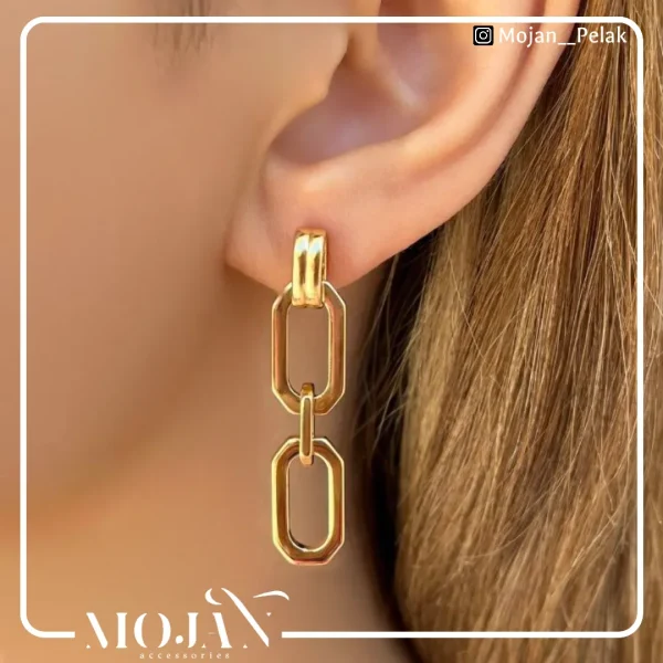 گوشواره طلایی CM مدل r3043