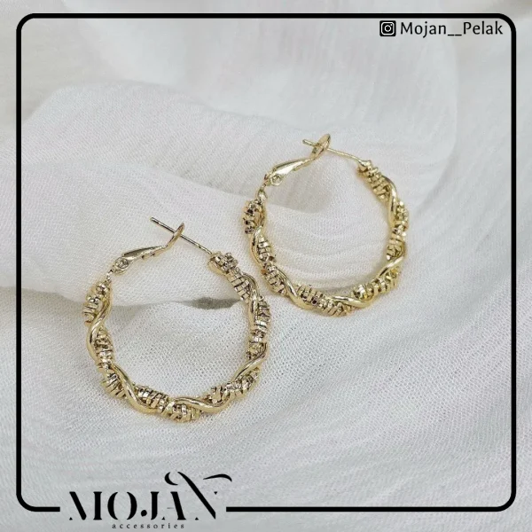 گوشواره طلایی CM مدل r3041