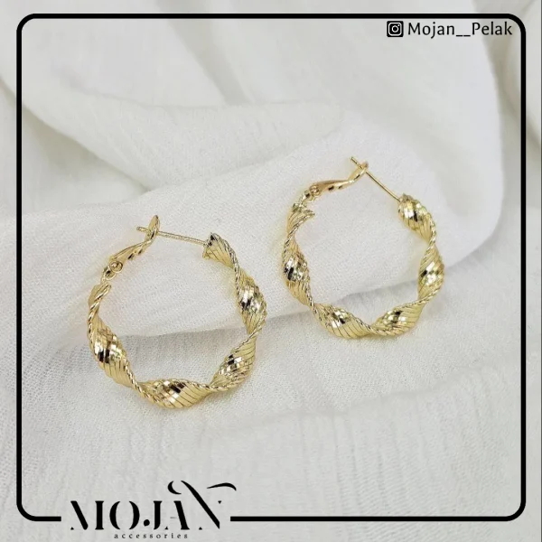 گوشواره طلایی CM مدل r3036