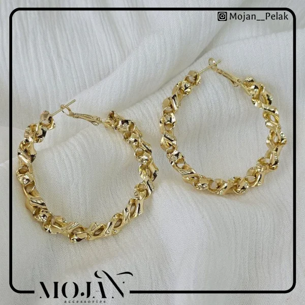 گوشواره طلایی CM مدل r3024
