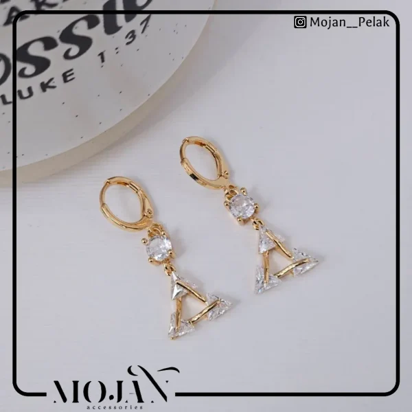 گوشواره طلایی CM مدل r3022