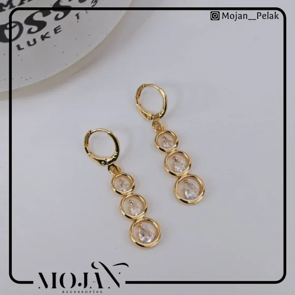 گوشواره طلایی CM مدل r3017