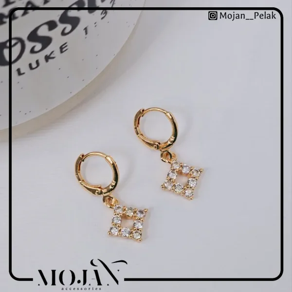 گوشواره طلایی CM مدل r3015