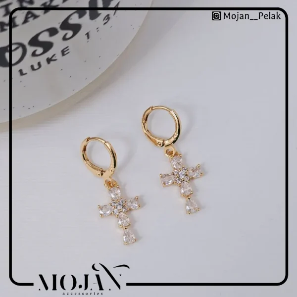 گوشواره طلایی CM مدل r3013