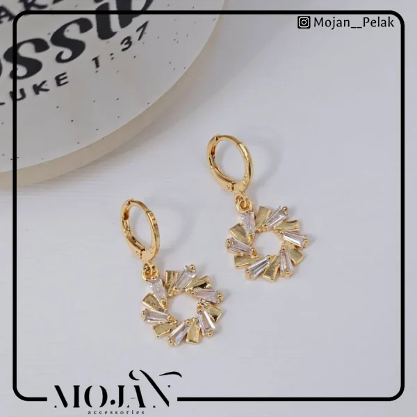 گوشواره طلایی CM مدل r3008