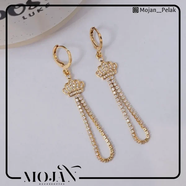 گوشواره طلایی CM مدل r3005