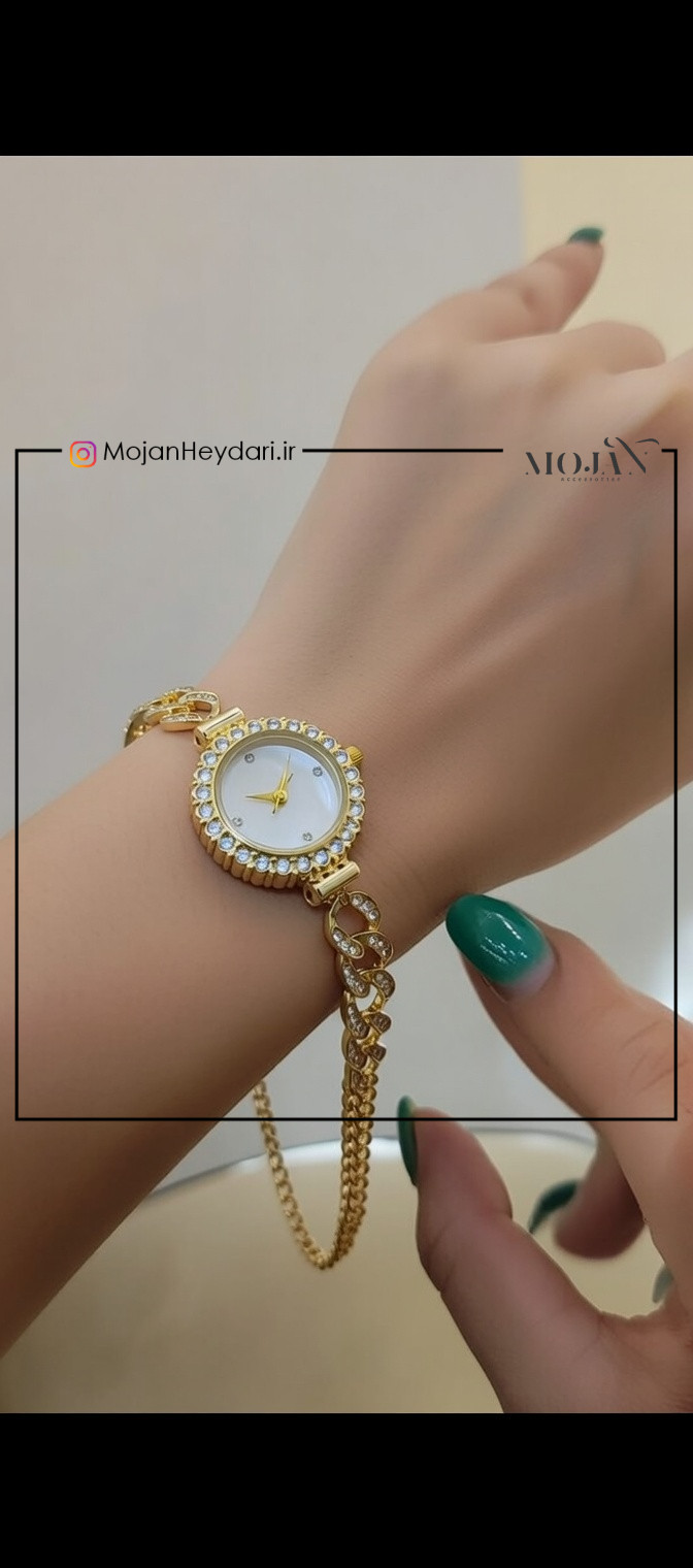 ساعت کارتی دسته نگین مارشالی کد 7z488 – ژوپینگ استیل- بدلیجات ژوپینگ